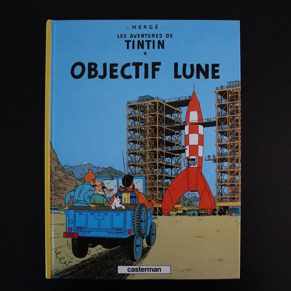 1993 Les Aventures de Tintin: Objectif Lune (French Edition) - Picture 1 of 8